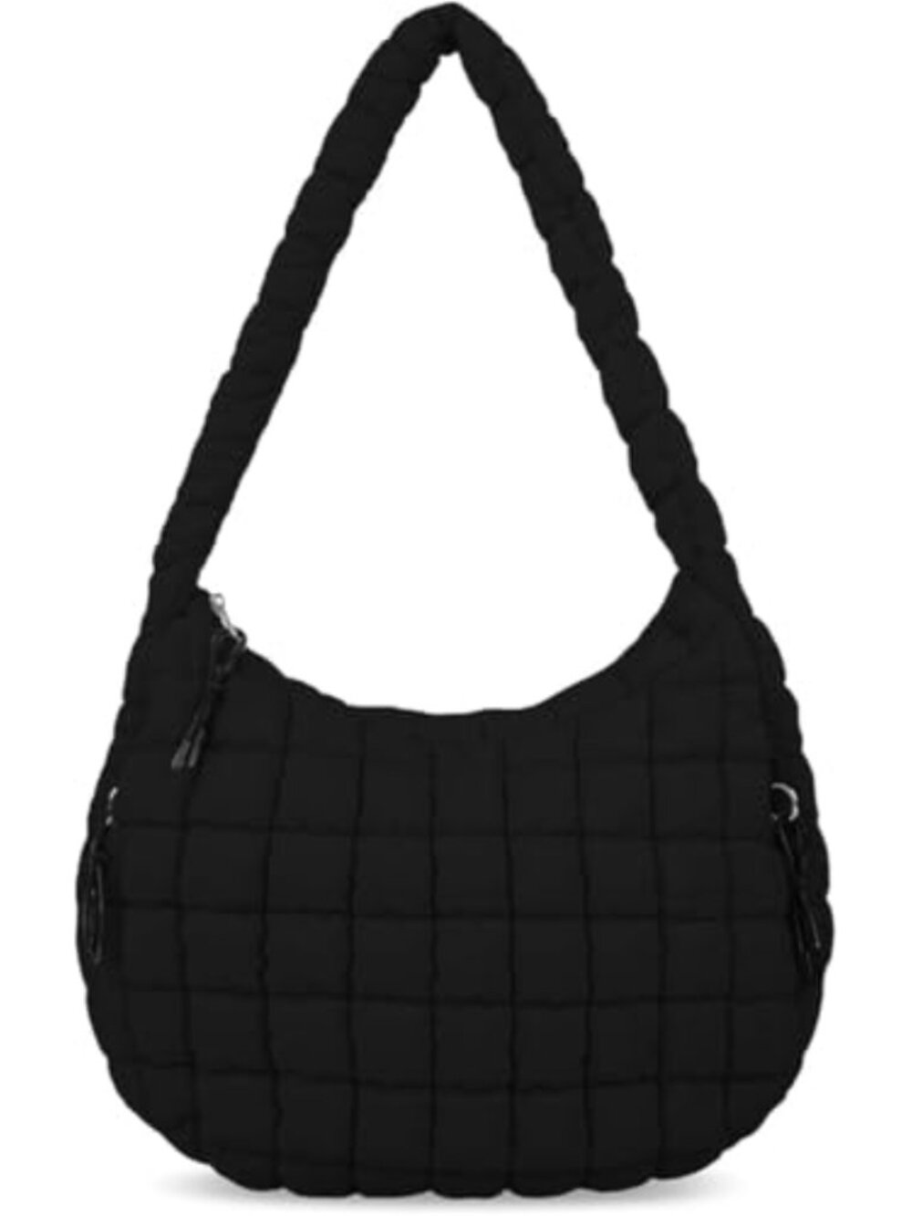 Quilted Puffer Tote Bag Large Nylon Shoulder Crossbody for Women